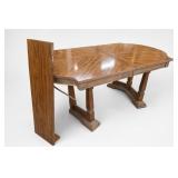 Wood Dining Table and Matching Leaf