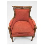 Renaissance Revival-Style Upholstered Armchair