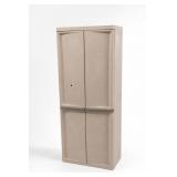 Tall Four-Door Storage Cabinet