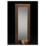 Pair of Lot of Framed Mirror and Metal Bowl