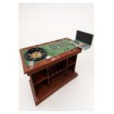 Lot of Roulette & Craps Gaming Bar Table Set