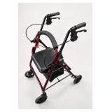 Rollator Walker with Padded Seat
