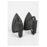 Pair of Cast-Iron Sad Irons