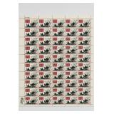 United States Post Office Department Stamp Sheet
