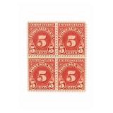 Block of four, 1931
