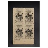 United States Post Office 1957 Scott Plate Block