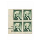 United States Post Office Department Plate Block