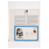 Postal Cover Love Puppy Stamp Cover