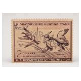 U.S. Department of the Interior 1953-54 Teal Stamp