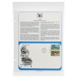 Postal Commemorative Society 1986 Display Sheet