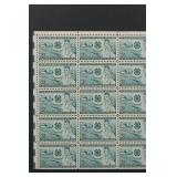 United States Post Office Department Stamp Sheet