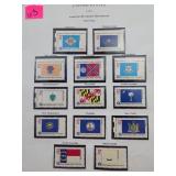 United States Postal Service Lot State-Flag Stamps