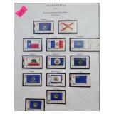 Lot of 13 1976 13ï¿½ State Flag Stamps
