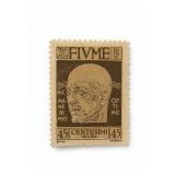 Fiume postal administration 1920 Dï¿½Annunzio Stamp