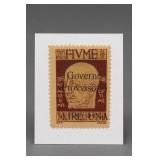 1921 Fiume 30c Governo Provvisorio Stamp