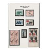 United States Post Office Centennial Stamps
