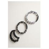Lot of Three Handheld Tambourines