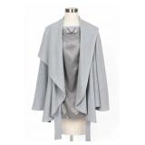 Blue-Gray Coat Garment, Size L Approx