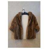Brown Mink Fur Stole