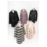 5Pc Mixed Brands Coats, Sizes M & L & 12