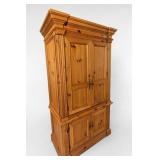 Wooden Entertainment Armoire