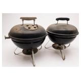 Lot of Kettle-Style Charcoal Grills