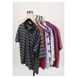 Lot of Golf Polo Shirts, Size L