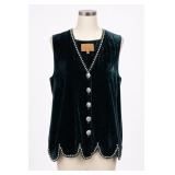 Double D Ranch Western Vest, Size M
