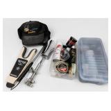 Lot of Shoe-Care Products, Tools & Caps