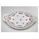 Germany-Marked Pierced Porcelain Dish