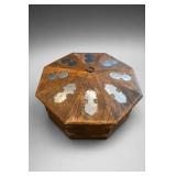 Octagonal Decorative Wooden Box