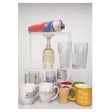 Lot of 18 Assorted Drinkware