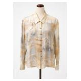 Escada Silk Blouse, Size 38