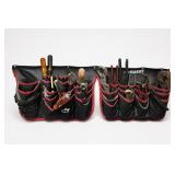 Husky Tool Apron with Hand Tools More on Wall