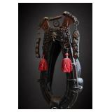Decorative Studded Leather Horse Collar
