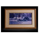 Framed Deer Wildlife Print