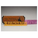 3 Barn-Themed Decorative Signs