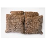 Lot of Patterned Cushions 4pc