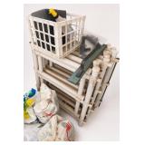 PVC Corral Panel Equipment Lot