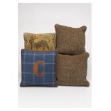 Lot of Decorative Throw Pillows