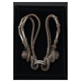 Pair of Sterling Silver Overlay Horse Tack