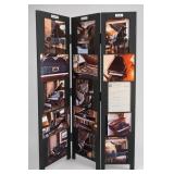 Tri-Fold Piano Display: Steinway, Kimball & Knabe