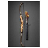 Ragim S.r.l Lot of Ragim Recurve Bow, & Arrows