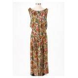 Multicolor Floral Paisley Maxi Dress