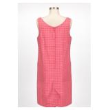 Skimma Pink Gingham Sleeveless Dress