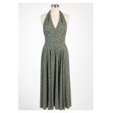 Gracette Floral Halter Maxi Dress
