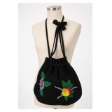 Floral appliquï¿½ Handbag