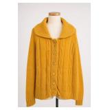 Handmade Cable-Knit Cardigan