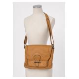 Crossbody shoulder bag leather