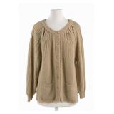 Button-front knitwear Sweater 100% acrylic Size 44